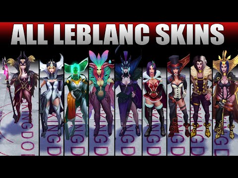 All LeBlanc Skins Spotlight 2020 (League of Legends)