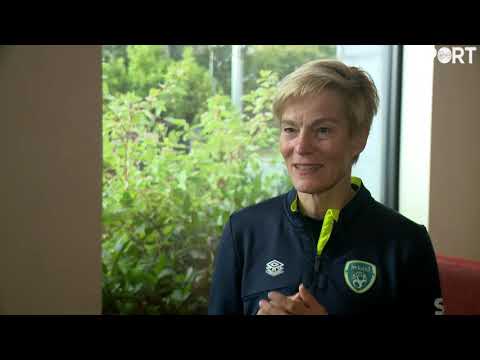 Ireland manager Vera Pauw on her history-making squad, and the song sung post-match in Glasgow.