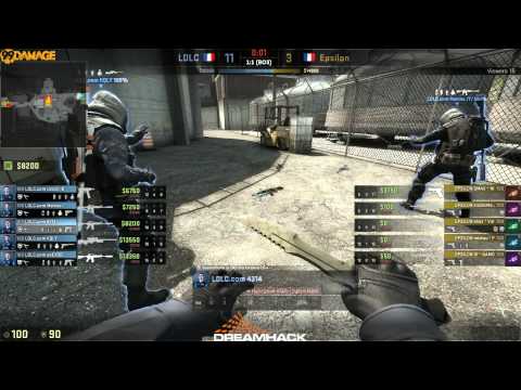 Epsilon vs. LDLC | Finale, DreamHack 2014 - Valencia | de_nuke Map 3