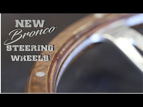 Mark 7 Woody Billet Steering Wheel, Slotted 3-spoke, 14-inch