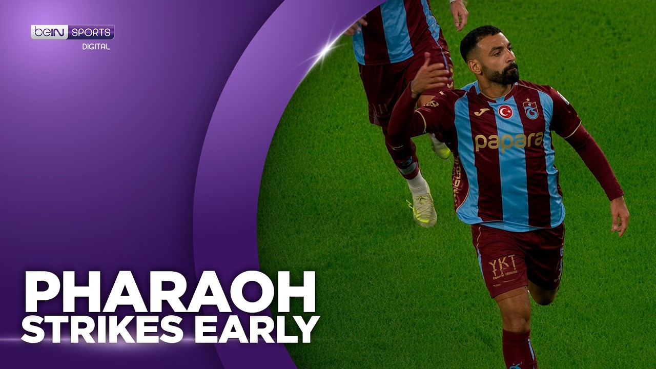 MOHAMED SALAH’S 85-METER GOAL FOR TRABZONSPOR AGAINST GALATASARAY | Superlig Turkish Lig