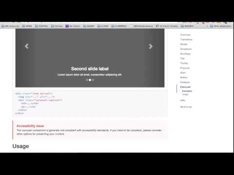 Bootstrap 3  The Complete Guide Course #17- Carousel js