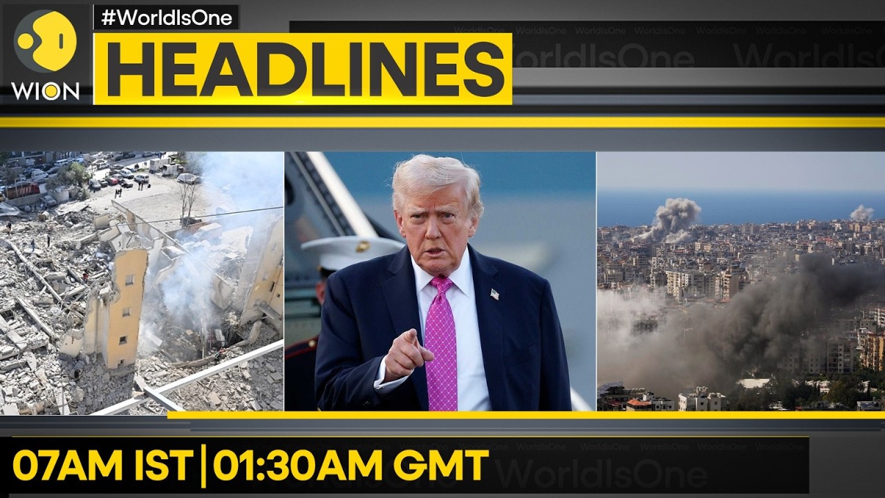 Trump: Iran Breaching Truce Terms on Hormuz |Israel-Lebanon Talks Planned in US Next Week |HEADLINES