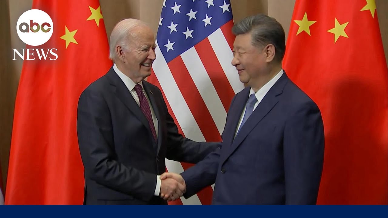 Biden and Xi meet for final face-to-face as Trump era looms