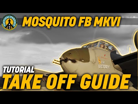 DCS WORLD | Mosquito FB VI Take Off Tutorial