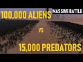 ALIEN vs PREDATOR Fight AvP 100000 vs 15 ALIEN vs PREDATOR Fight AvP 100000 vs 15