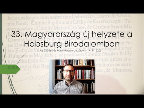 Magyarország új helyzete a Habsburg Birodalomban - Száray - Történelem 10. 33 - animált powerpoint
