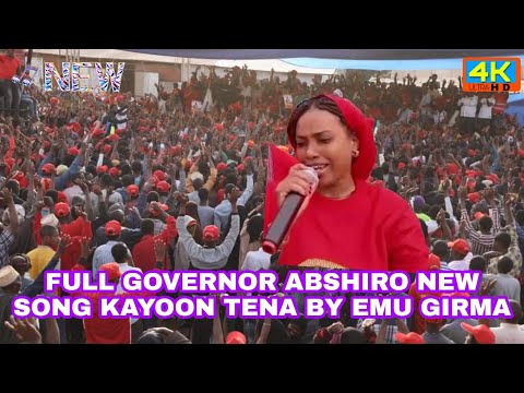Governor Abshiro New Full song "Kayon Tenaa" by Emu Girma & Wakala Jarso performed Live