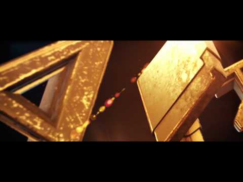 GOLD  3D LOGO title intro after effects