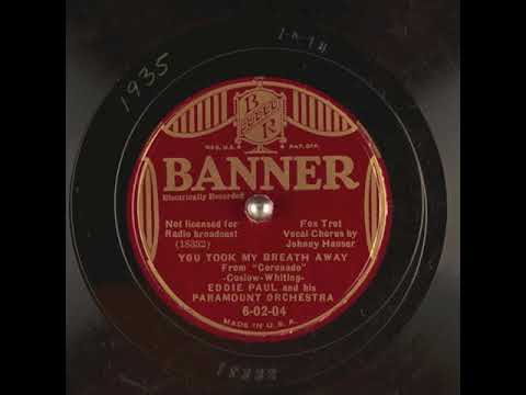 You Took My Breath Away (1936) - Johnny Hauser