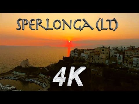 InFlight History 4K -  "I Borghi più belli d'Italia" - Sperlonga 4K (Latina) Drone 4K View