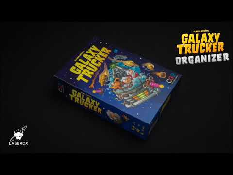 Quick How it Fits Inside? - Galaxy Trucker board game Organizer