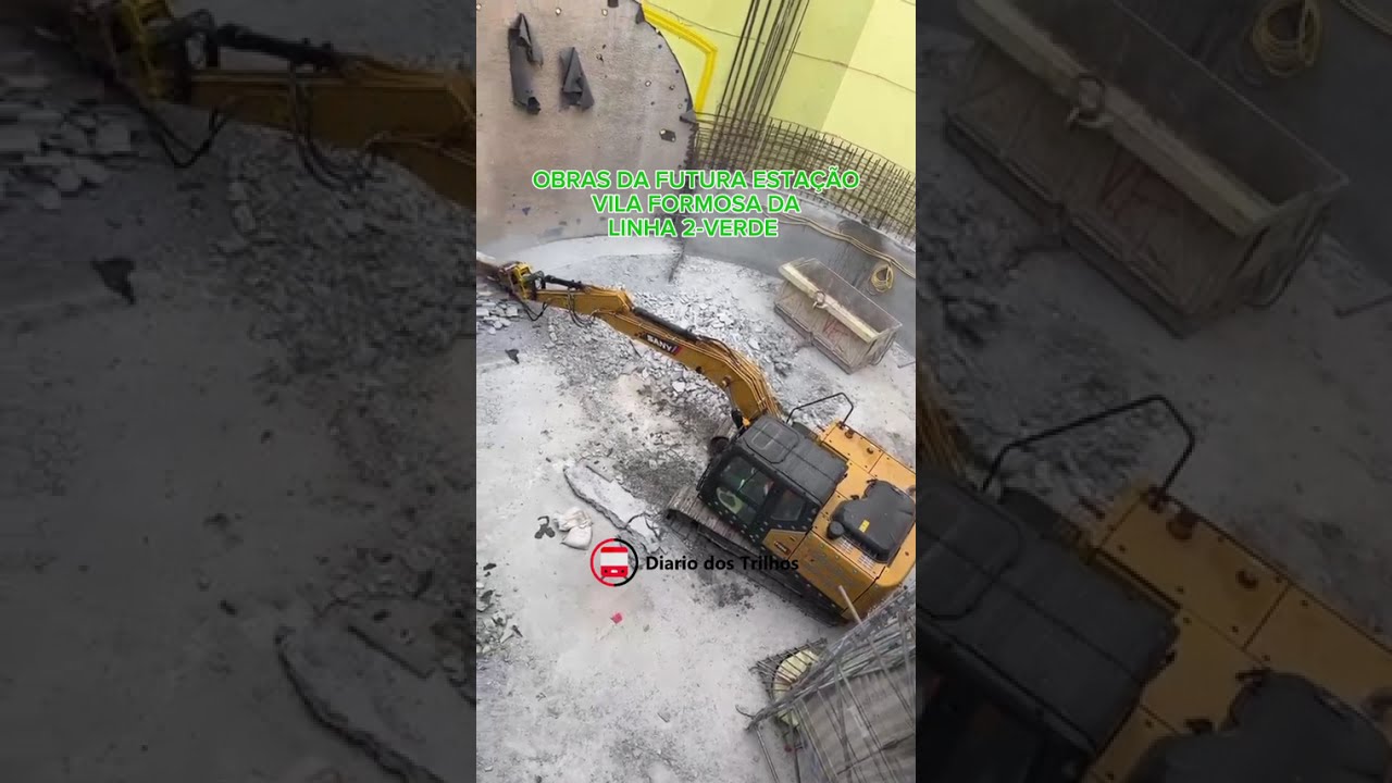 METRÔ COMEÇA A ESCAVAÇÃO DE TUNEL POR BAIXO DE AVENIDA