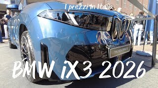 ⚡ BMW iX3 50xDrive, annunciati i prezzi📈👀