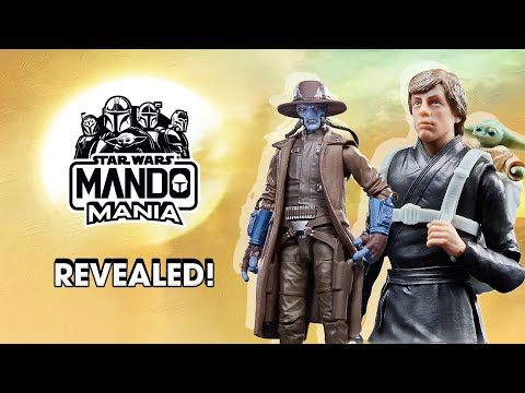 Star Wars Mando Mania The Vintage Collection Cad Bane and The Black Series Luke Skywalker & Grogu