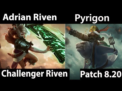 [ Adrian Riven ] Riven vs Corki [  Pyrigon ]  Mid   Viper Riven Gameplay