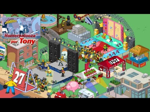 Los Simpson Springfield "Homerpalooza, Cap. 27 - Luces rodantes y montón de altavoces" por Tony