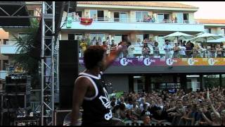 Mann performs The Mack at Mallorca Rocks with BBC 1Xtra
