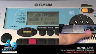 Video thumbnail for Yamaha PSR-225GM Keyboard - 100 Accompaniment Styles Part 1/2 by KeyboardKrazy49