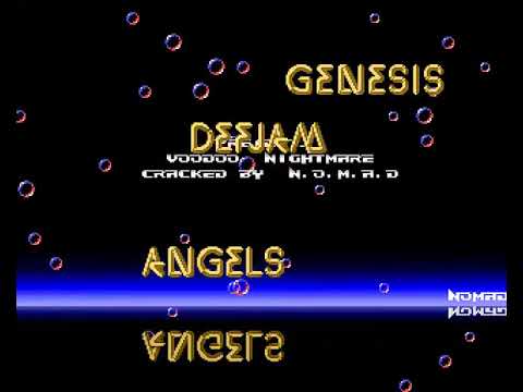 Angels & Defjam & Genesis   Voodoo Nightmare HYPERSPIN AMIGA INTRO CRACKTRO DEMO COMMODORE NOT MINE