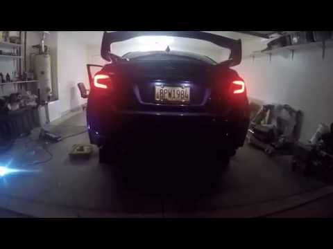 2016 WRX STI - Greddy Supreme SP Exhaust REVS UP - sounds perfect!