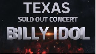"Billy Idol Live 2025 – Full Concert Experience [Epic Crowd in WOODLANDS TEXAS!!