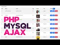 PHP Editable customer records using AJAX, MYSQL & Bootstrap Modals | Quick programming tutorial