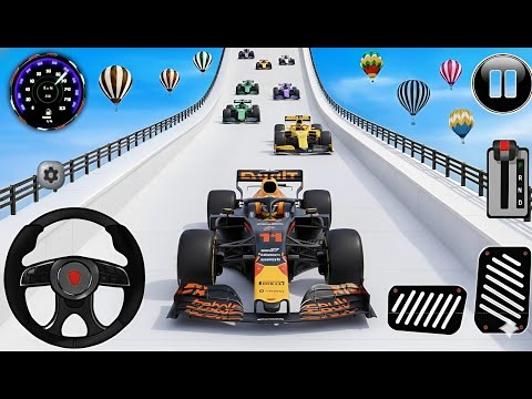 F1 CARS ON A MEGA RAMP! 😱 Formula 1 Race in the Sky vs EVERYONE! | GT Car Stunt Master