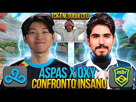 ASPAS x OXY! TCK ENLOUQUECEU no CONFRONTO INSANO de MIBR x CLOUD9!