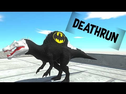 🦇 BATMAN SPINOSAURUS DEATH RUN !! -Animal Revolt Battle Simulator