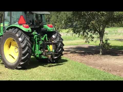 First homemade pecan tree shaker test!!!