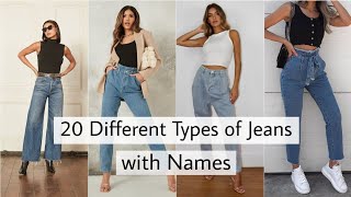 20 Different Types Of Jeans For Women & Girls 