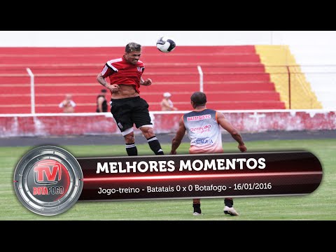 MELHORES MOMENTOS - jogo-treino - Batatais 0 x 0 Botafogo - 16/01/2016