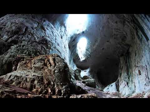 Rock Climbing Prohodna, Bulgaria (Проходна) "Eyes of God" Cave