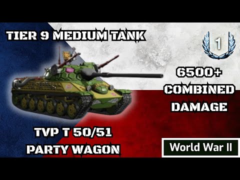TVP T 50/51 PARTY WAGON - Win Clips: WoT Console - World of Tanks Modern Armor