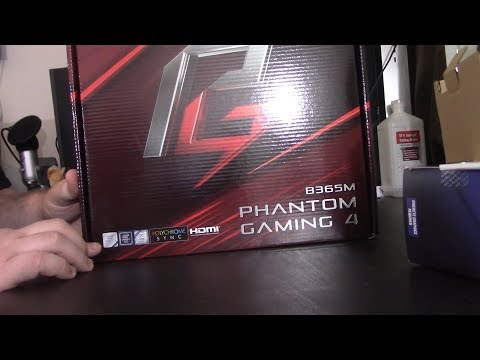 ASRock B365M Phantom Gaming 4 & I5-9400F Unboxing & Overview