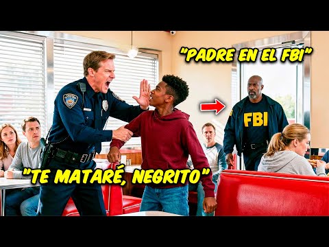Policía Abofetea A Chico Negro En Restaurante, Sin Saber Que Su Padre Es Agente Del FBI.