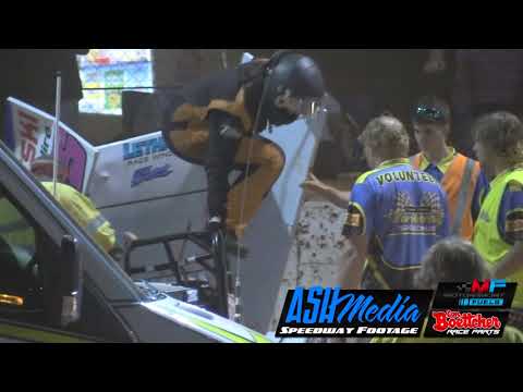 Formula 500's: Brooke Etherden Crash - Maryborough Speedway