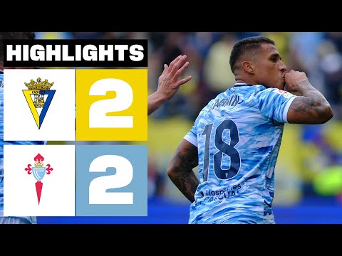 CÁDIZ CF 2 - 2 RC CELTA | HIGHLIGHTS LALIGA EA SPORTS