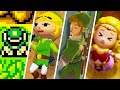 Evolution Of Deaths Game Over Screens In Zelda Games 1986 2024