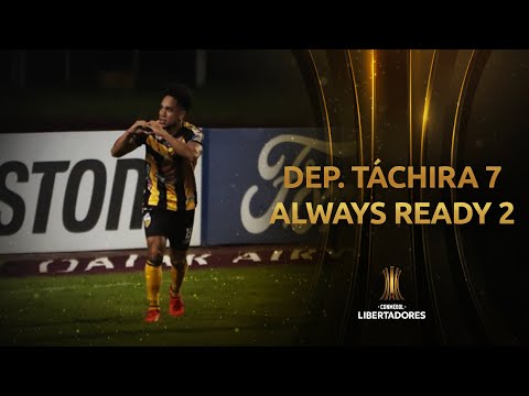 Melhores momentos | Deportivo Táchira 7 x 2 Always Ready | Libertadores 2021