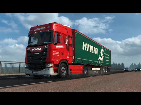 ETS2 1.35 Scania S580  Malmö - Turku