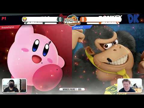 Tri-City Tumble 15: Ult. Singles - Peace!2 (DK) vs Froznrhyno (Kirby, Yoshi) - Winner's Round 2