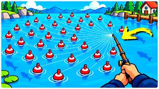 PESCANDO MILHÕES DE PEIXES AO MESMO TEMPO | Just Keep Fishing