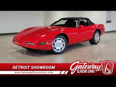 1996 Chevrolet Corvette (CC-2107666) for sale in Dearborn, Michigan