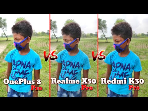 OnePlus 8 pro VS Redmi K30 Pro VS Realme X50 pro Camera comparison || Which is Better Camera ||
