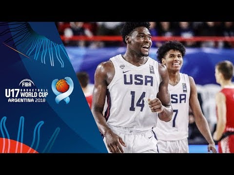USA vs Croatia - Full Game Highlights - Quarter-Finals - FIBA U17 Basketball World Cup 2018
