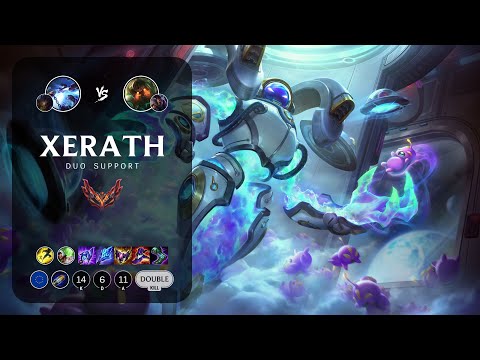 Xerath Support vs Nautilus - EUW Grandmaster Patch 13.14