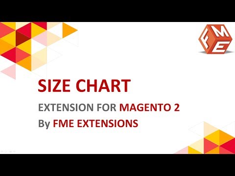 Magento 2 Size Chart Extension | Add Size Guides to Products in Magento 2 | FMEextensions