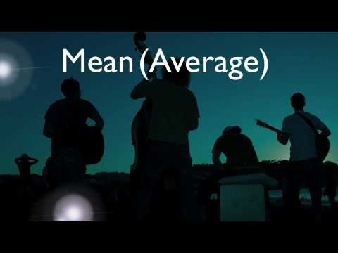Measures of Central Tendency Rap - Mean, Median, Mode and Range